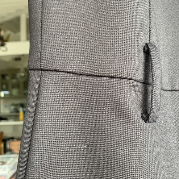 Theory Belted Jumpsuit Tux Wool Sleeveless Size 2 Black - Picture 3 of 14